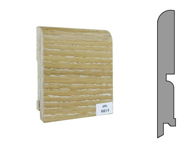 Плинтус шпонированный Finitura/Финитура 120х15х2400мм арт.014